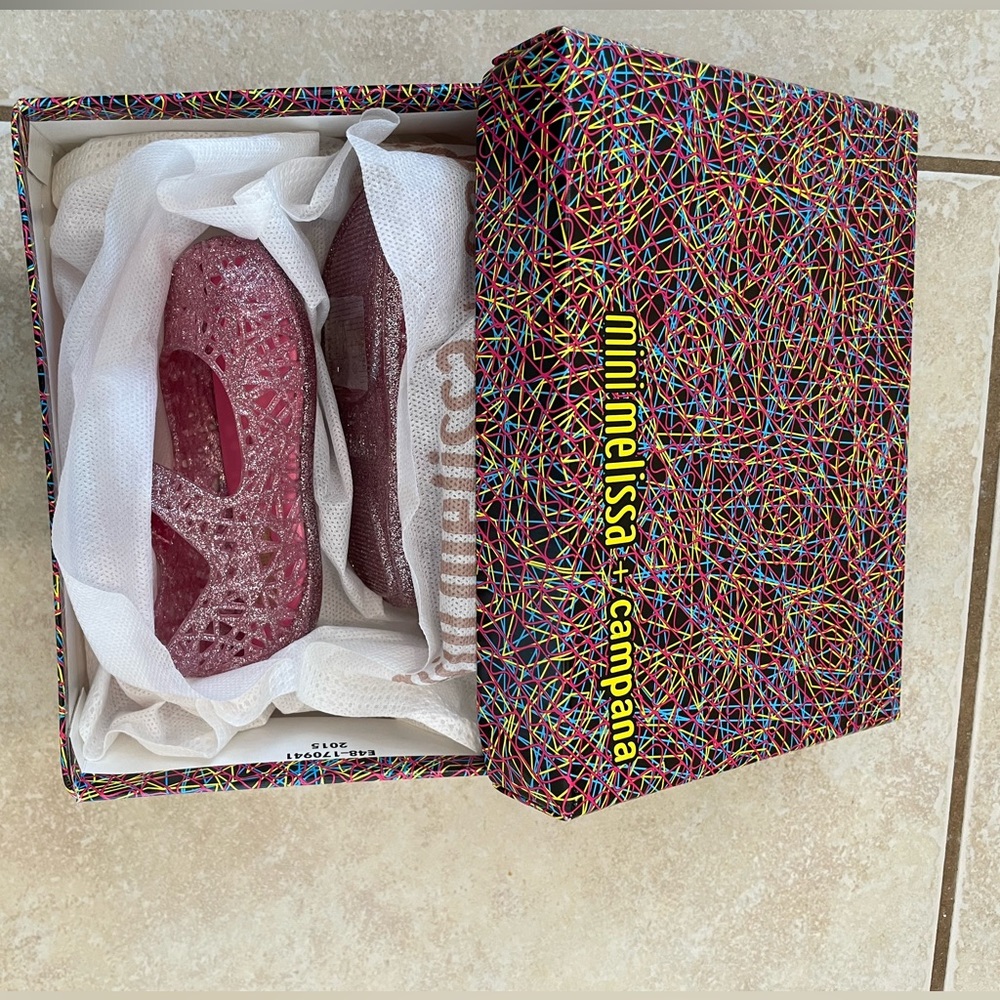 NIB Mini Melissa Campana shoes